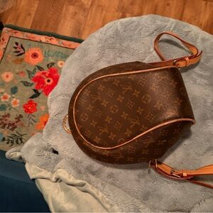 Elegant Brown Designer Saddle Bag